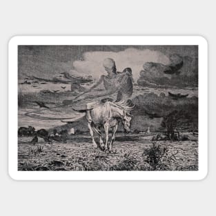 Pale Horse, Soren Lünd, 1852 Sticker